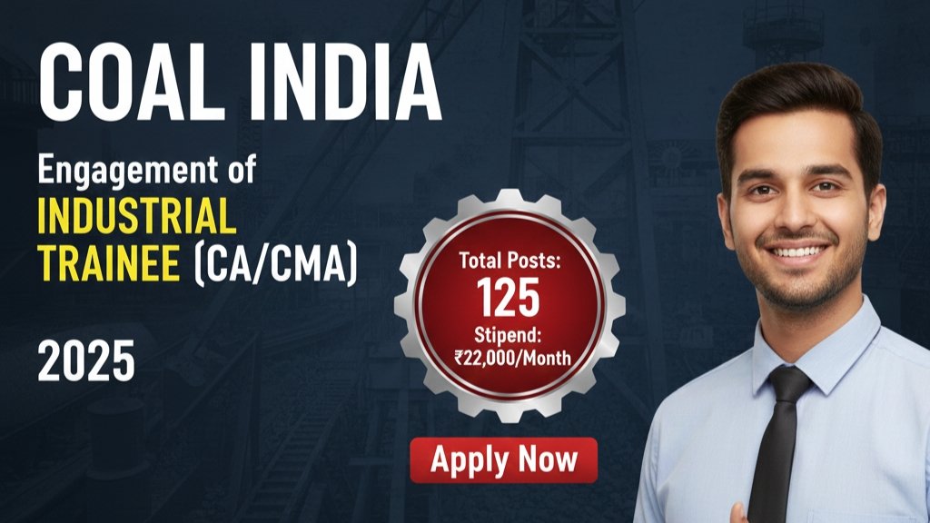 Coal India Limited CA/CMA Recruitment 2025